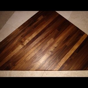 NWT custom black walnut cutting/cheese board